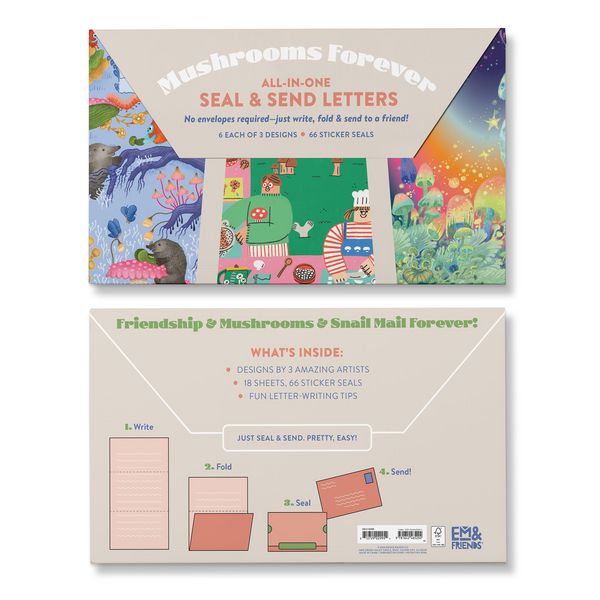 Produktbild: Em & Friends Mushrooms Forever Self-Mailer
