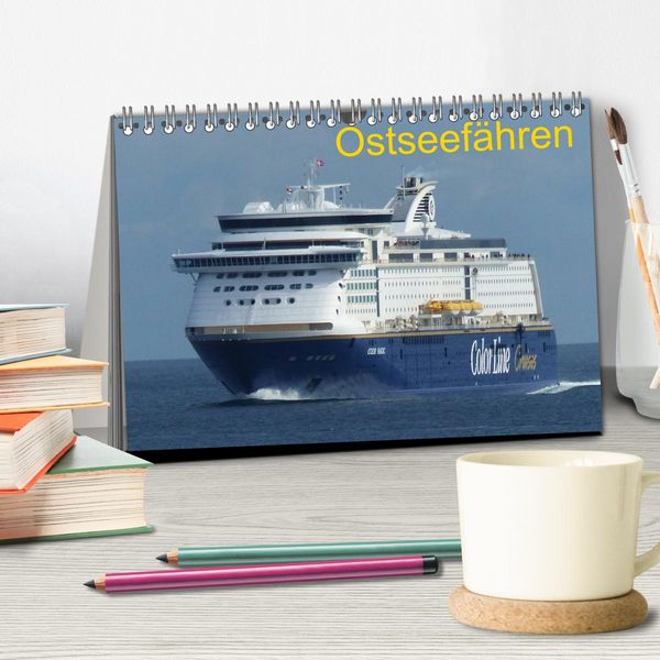 Produktbild: Ostseef&auml;hren (Tischkalender 2026 DIN A5 quer), CALVENDO Monatskalender