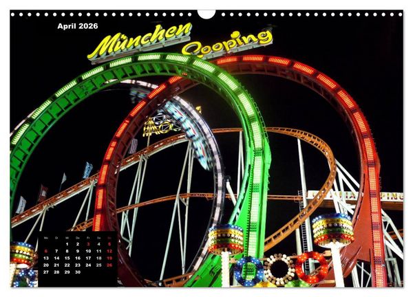Produktbild: Kirmesrummel (Wandkalender 2026 DIN A3 quer), CALVENDO Monatskalender
