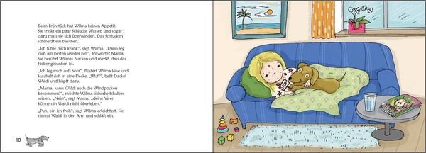 Produktbild: Wilma und die Windpocken - Das Bilder-Erz&auml;hlbuch f&uuml;r Kinder, die Windpocken haben oder mehr dar&uuml;ber wissen wollen