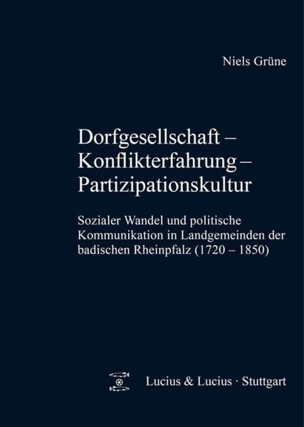Produktbild: Dorfgesellschaft &ndash; Konflikterfahrung - Partizipationskultur
