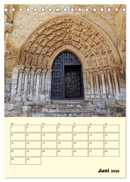 Produktbild: Buen Camino - Mein Jakobsweg - Camino Franc&eacute;s (Tischkalender 2026 DIN A5 hoch), CALVENDO Monatskalender