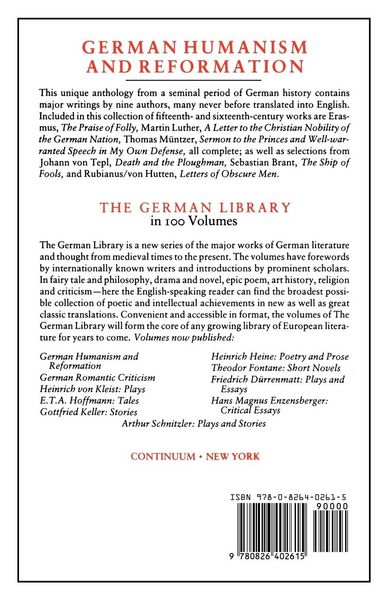 Produktbild: German Humanism and Reformation