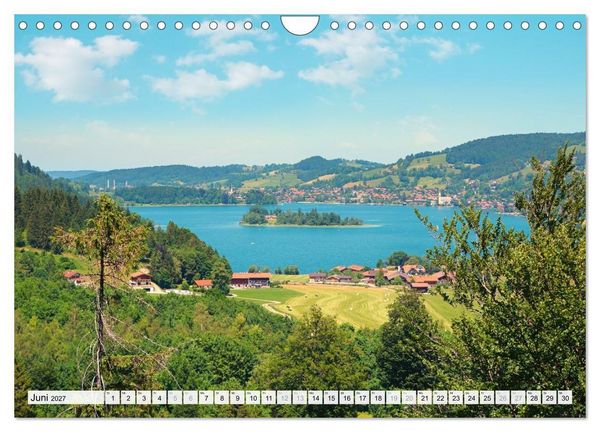Produktbild: Schliersee-Idylle (Wandkalender 2027 DIN A4 quer), CALVENDO Monatskalender