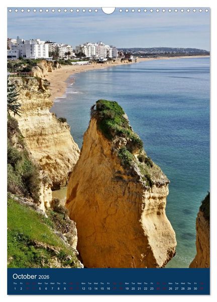 Produktbild: Pure Algarve (Wall Calendar 2026 DIN A3 portrait), CALVENDO 12 Month Wall Calendar