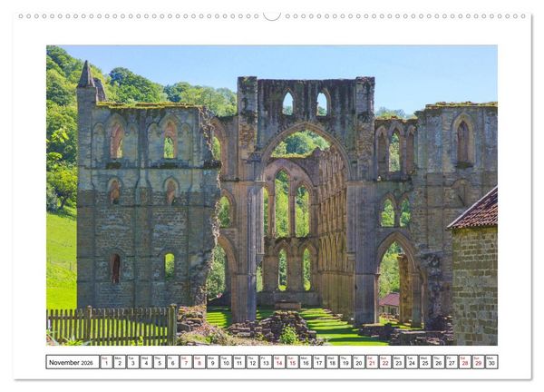 Produktbild: Enchanting England (High Quality Premium Wall Calendar 2026 DIN A2 landscape),CALVENDO 12 Month Wall Calendar