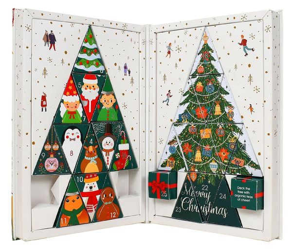 Produktbild: ETS - Teebuch Adventskalender, BIO, 25 Pyramidenbeutel