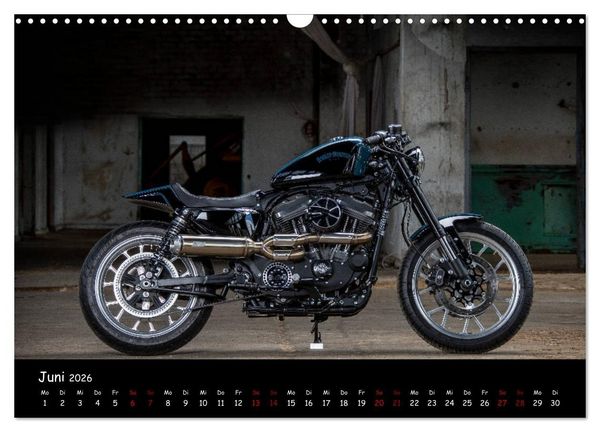 Produktbild: Best of Custom- and Showbikes Kalender (Wandkalender 2026 DIN A3 quer), CALVENDO Monatskalender