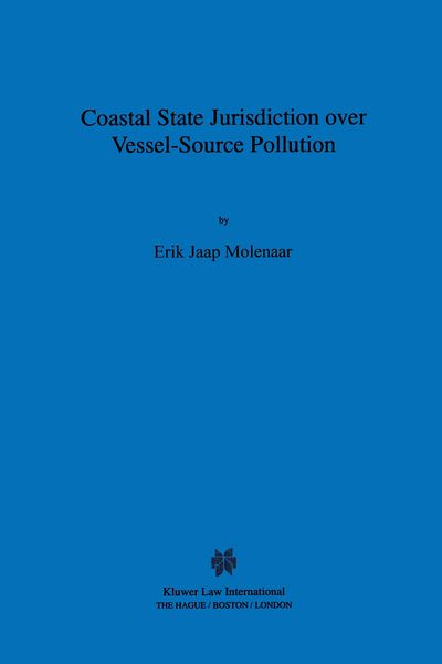 Produktbild: Coastal State Jurisdiction over Vessel-Source Pollution