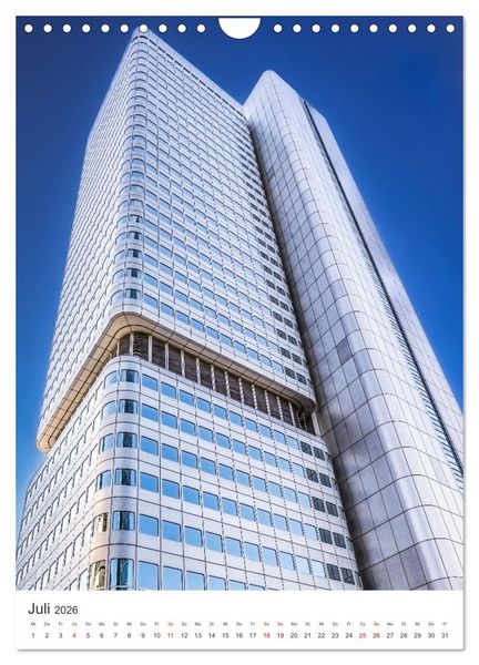 Produktbild: Frankfurt Turmvisionen (Wandkalender 2026 DIN A4 hoch), CALVENDO Monatskalender
