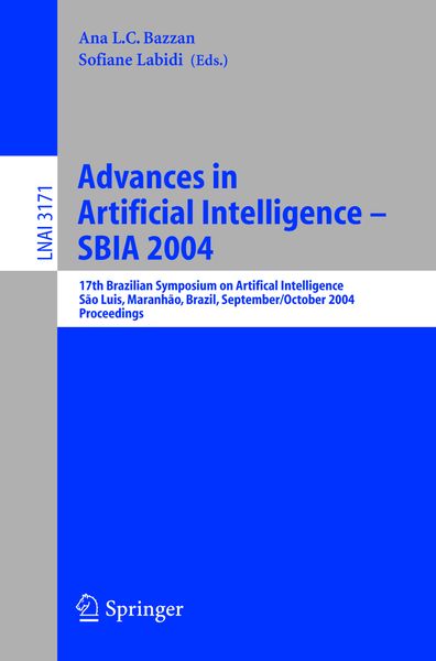 Produktbild: Advances in Artificial Intelligence - SBIA 2004
