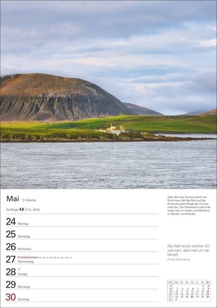 Produktbild: Schottland Wochenplaner 2027 - Eine Reise in 53 Bildern