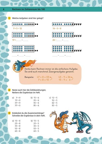 Produktbild: Klett Team Drachenstark: Das gro&szlig;e Trainingsbuch Mathe 3. Klasse