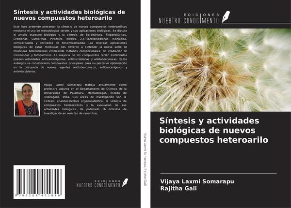 Produktbild: S&iacute;ntesis y actividades biol&oacute;gicas de nuevos compuestos heteroarilo