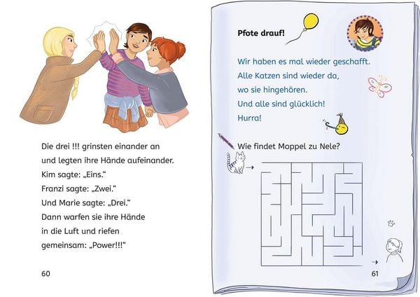Produktbild: Die drei !!!, Bücherhelden 2. Klasse, Tatort Katzen-Café