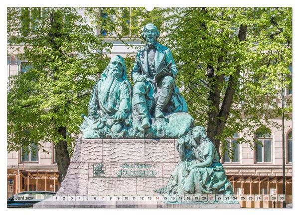Produktbild: Helsinki - Wundersch&ouml;ne Ostseemetropole (hochwertiger Premium Wandkalender 2026 DIN A2 quer), Kunstdruck in Hochglanz