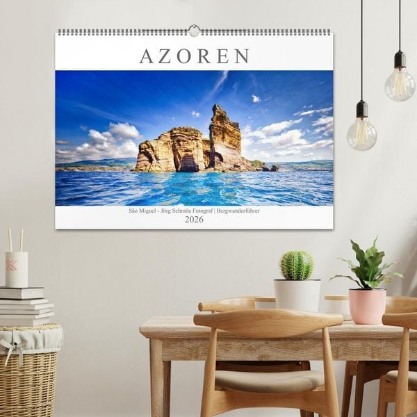 Produktbild: A Z O R E N (Wandkalender 2026 DIN A2 quer), CALVENDO Monatskalender