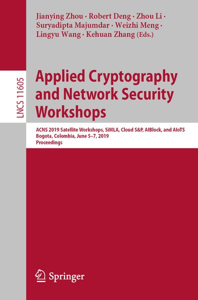 Produktbild: Applied Cryptography and Network Security Workshops