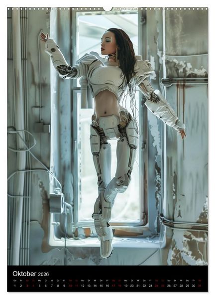 Produktbild: CYBER SISTERS (hochwertiger Premium Wandkalender 2026 DIN A2 hoch), Kunstdruck in Hochglanz