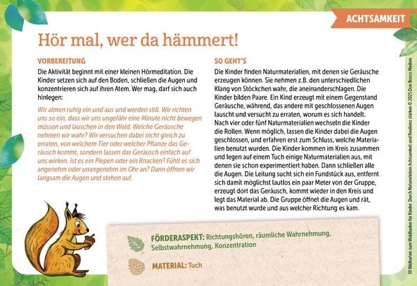 Produktbild: 30 Bildkarten zum Waldbaden f&uuml;r Kinder