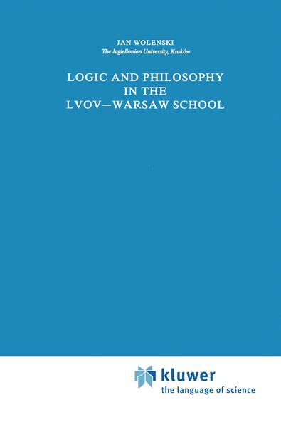 Produktbild: Logic and Philosophy in the Lvov&mdash;Warsaw School
