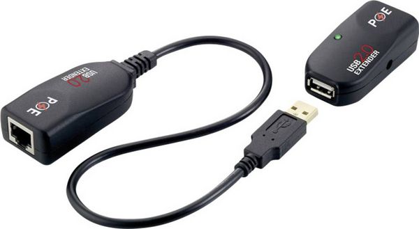Produktbild: LogiLink UA0207 USB-A (USB 2.0) Extender (Verl&auml;ngerung) &uuml;ber Netzwerkkabel RJ45 50 m