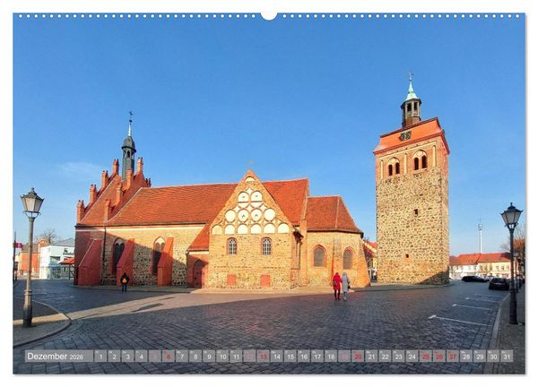 Produktbild: Brandenburg - Luckenwalde - Ein Stadtspaziergang (hochwertiger Premium Wandkalender 2026 DIN A2 quer), Kunstdruck in Hochglanz