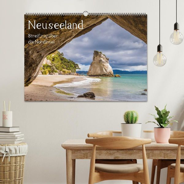 Produktbild: Neuseeland - Streifzug &uuml;ber die Nordinsel / CH-Version (Wandkalender 2026 DIN A2 quer), CALVENDO Monatskalender