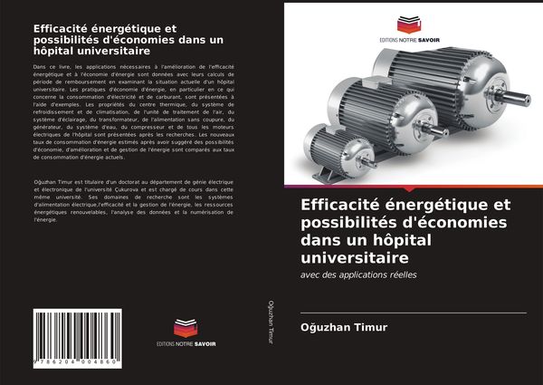 Produktbild: Efficacit&eacute; &eacute;nerg&eacute;tique et possibilit&eacute;s d'&eacute;conomies dans un h&ocirc;pital universitaire