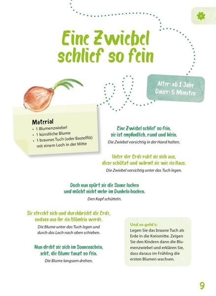 Produktbild: Das Krippen-Jahreszeitenbuch: Geschichtens&auml;ckchen