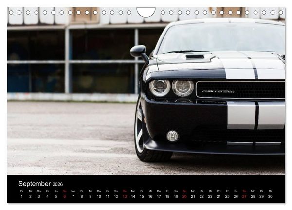Produktbild: Dodge Challenger SRT8 (Wandkalender 2026 DIN A4 quer), CALVENDO Monatskalender