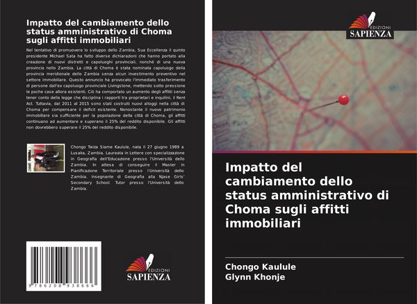 Produktbild: Impatto del cambiamento dello status amministrativo di Choma sugli affitti immobiliari