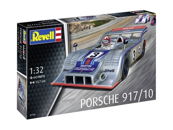 Produktbild: Revell 07738 Porsche 917/10 Automodell Bausatz 1:32