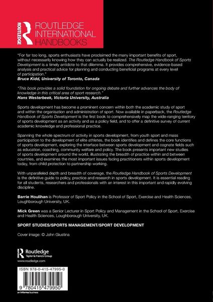Produktbild: Routledge Handbook of Sports Development