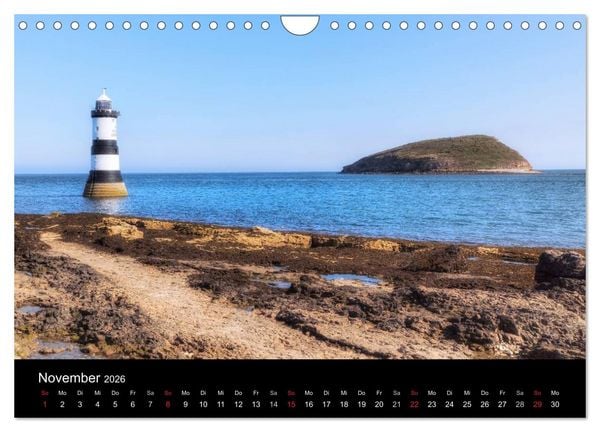 Produktbild: Wales (Wandkalender 2026 DIN A4 quer), CALVENDO Monatskalender