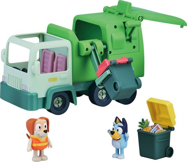 Produktbild: mooseToys BLUEY M&uuml;llwagen