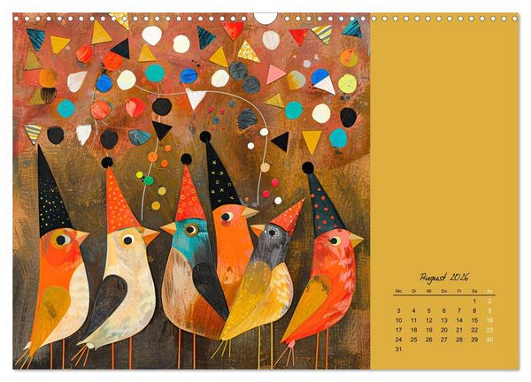 Produktbild: Wenn Tiere feiern (Wandkalender 2026 DIN A3 quer), CALVENDO Monatskalender