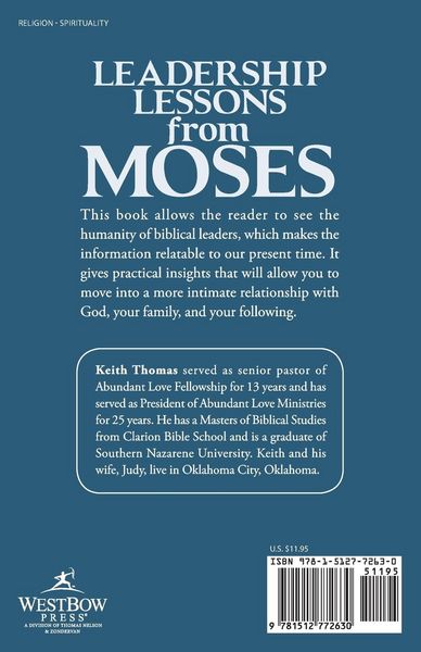 Produktbild: Leadership Lessons from Moses