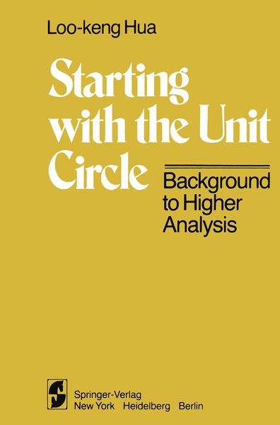 Produktbild: Starting with the Unit Circle
