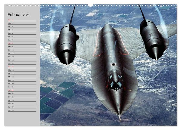 Produktbild: Faszination Kampfflugzeuge (Wandkalender 2026 DIN A2 quer), CALVENDO Monatskalender