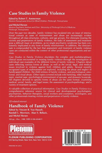 Produktbild: Case Studies in Family Violence