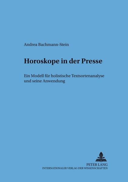 Produktbild: Horoskope in der Presse