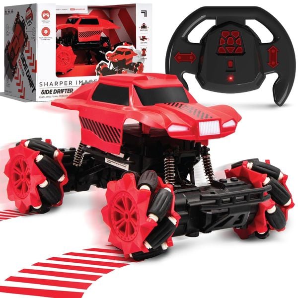 SHARPER IMAGE Spielauto Monstertruck Side Drifter rot/schwarz