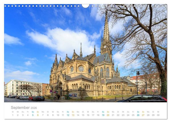 Produktbild: Leipzig - Spaziergang durch Epochen (Wandkalender 2026 DIN A3 quer), CALVENDO Monatskalender