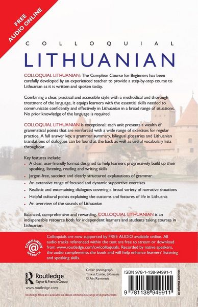 Produktbild: Colloquial Lithuanian