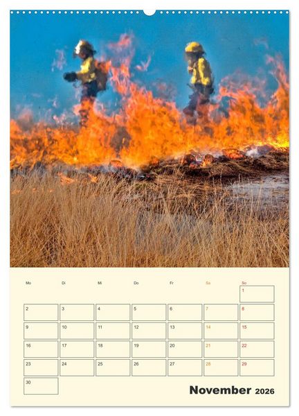 Produktbild: Feuerwehr - selbstloser Dienst weltweit (hochwertiger Premium Wandkalender 2026 DIN A2 hoch), Kunstdruck in Hochglanz