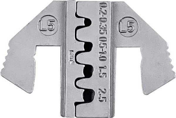 Produktbild: TOOLCRAFT TO-9627231 Crimpeinsatz MCP 2.8 Kontakt, JPT Flachkontakt, Sensorserienkontakt 0.2 bis 2.5 mm&sup2;