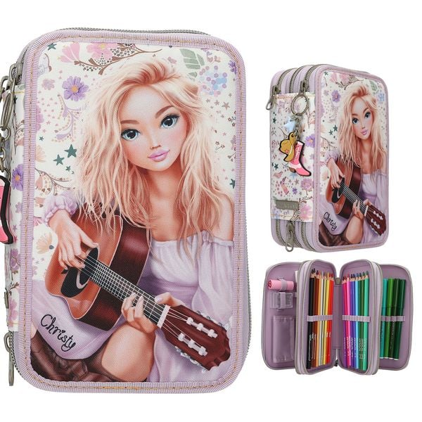 Produktbild: TOPModel 3 Fach Federtasche COWGIRL