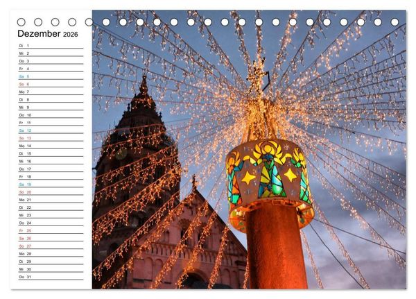 Produktbild: Mainz - Ansichtssache (Tischkalender 2026 DIN A5 quer), CALVENDO Monatskalender