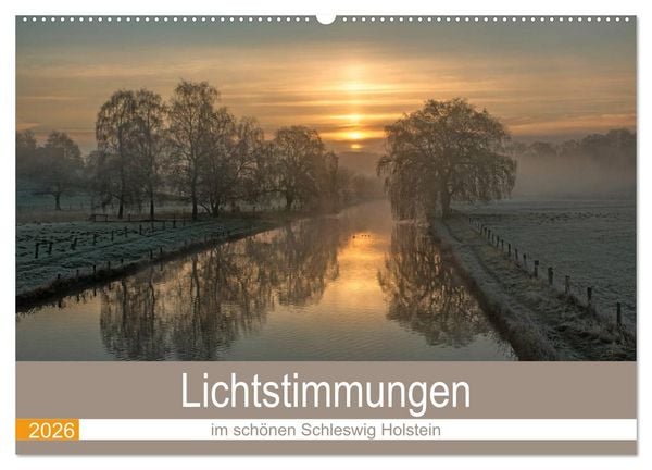 Produktbild: Lichtstimmungen im sch&ouml;nen Schleswig Holstein (Wandkalender 2026 DIN A2 quer), CALVENDO Monatskalender